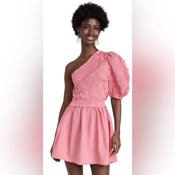 SEA Nasaseasons One Shoulder Mini Dress - Picture 2 of 6